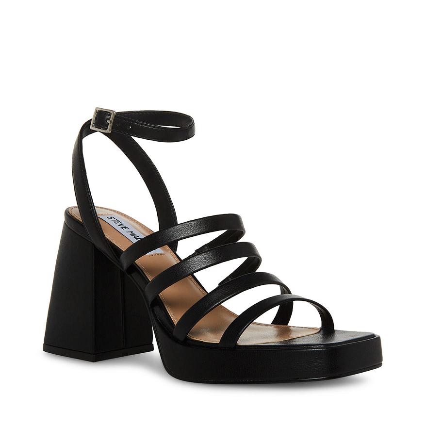 Steve Madden MARILYN Női Platform Cipő Fekete | 958DAYBPQ