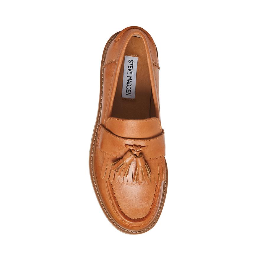 Steve Madden MINKA Női Loafer Cipő Barna | 930EFUDCG