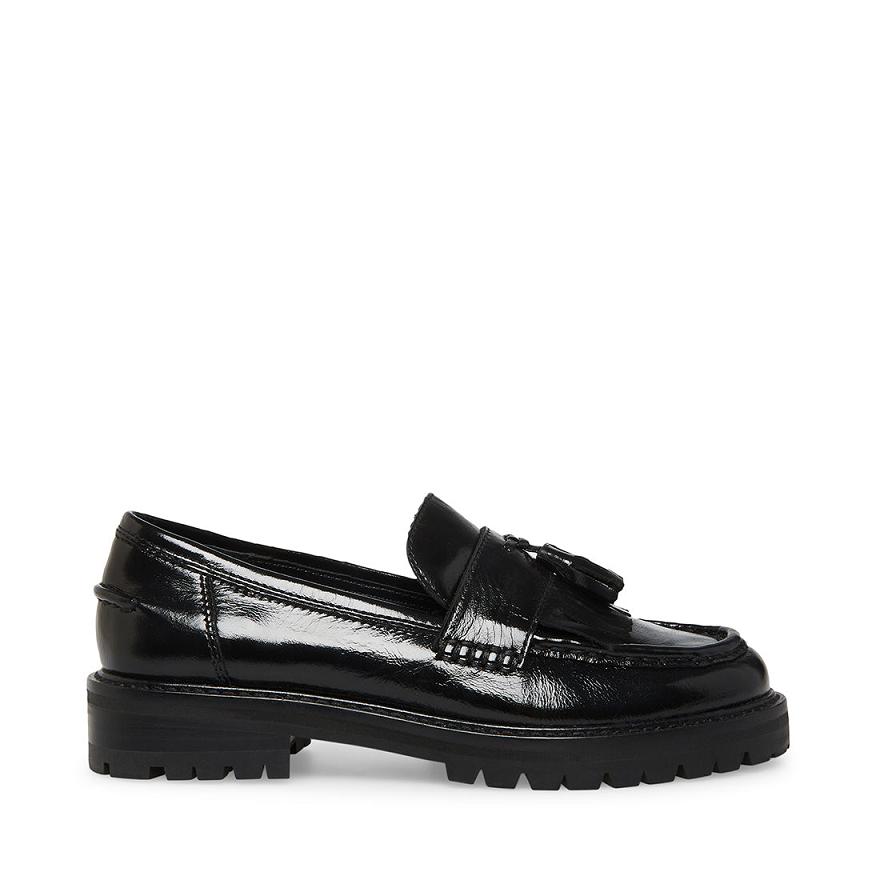 Steve Madden MINKA Női Loafer Cipő Fekete | 261AIULWK