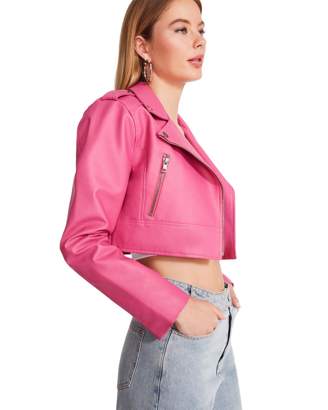 Steve Madden MOLLY JACKET Női Kabát Rózsaszín | 327QSGJUN