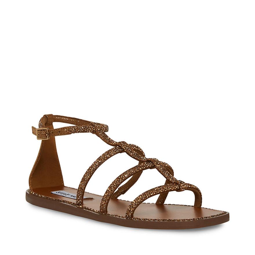 Steve Madden NEPTUNE Női Szandál Bronze | 594HLWAMD