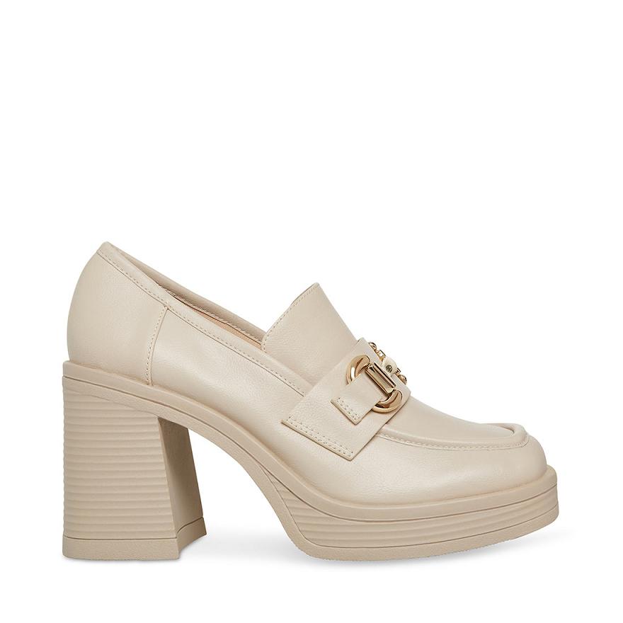 Steve Madden NICOLE Női Magassarkú Bone | 462IPRUWV