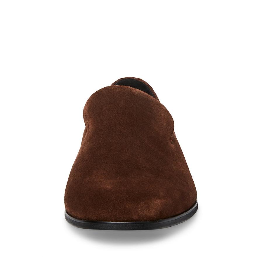 Steve Madden PARIGI Férfi Loafer Cipő Barna | 107DGKIBY