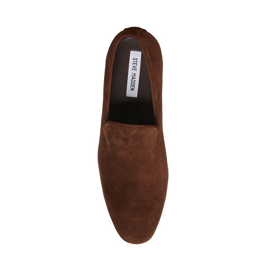 Steve Madden PARIGI Férfi Loafer Cipő Barna | 107DGKIBY