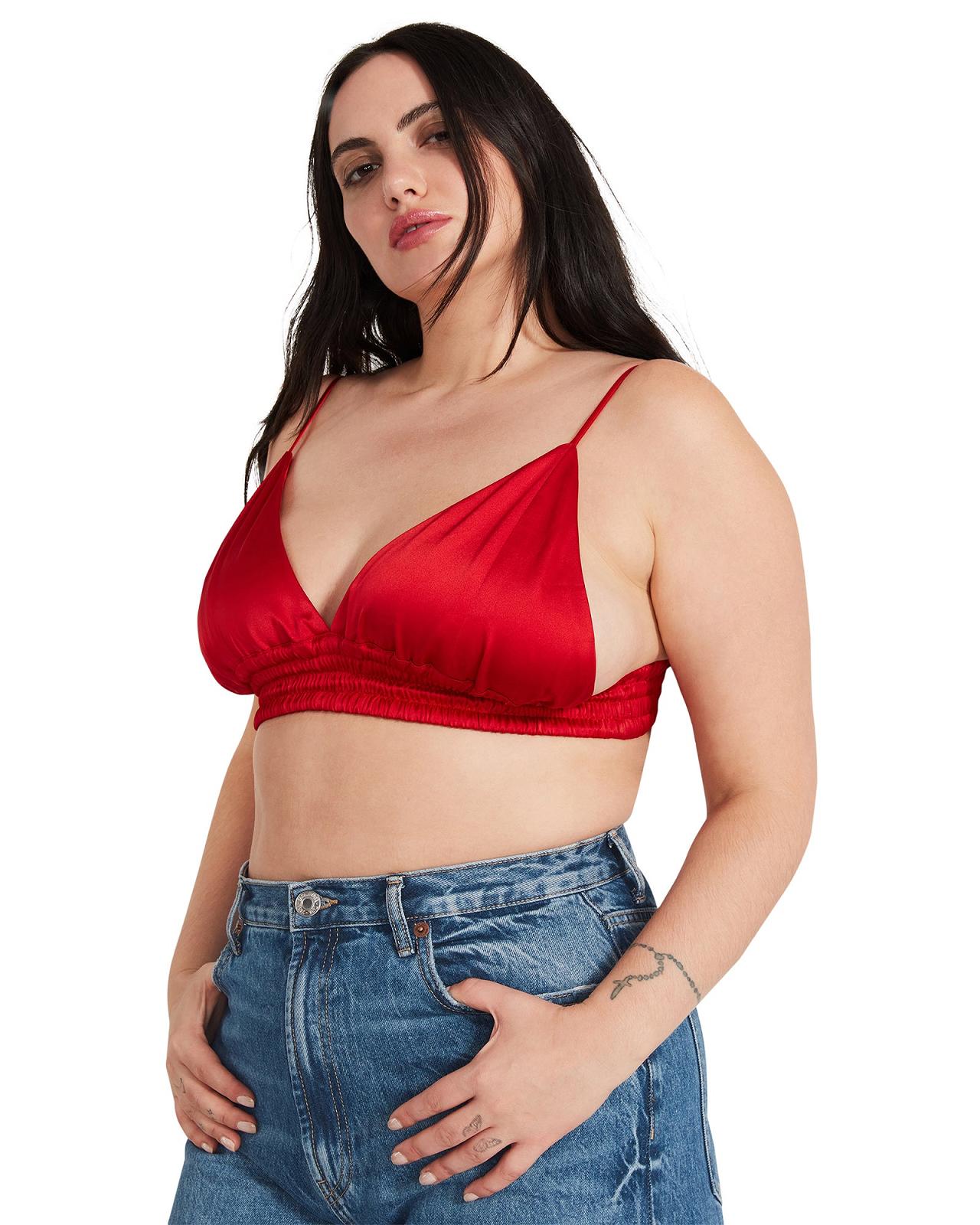 Steve Madden PEPPER BRA TOP Női Felsők Piros | 048IECASX