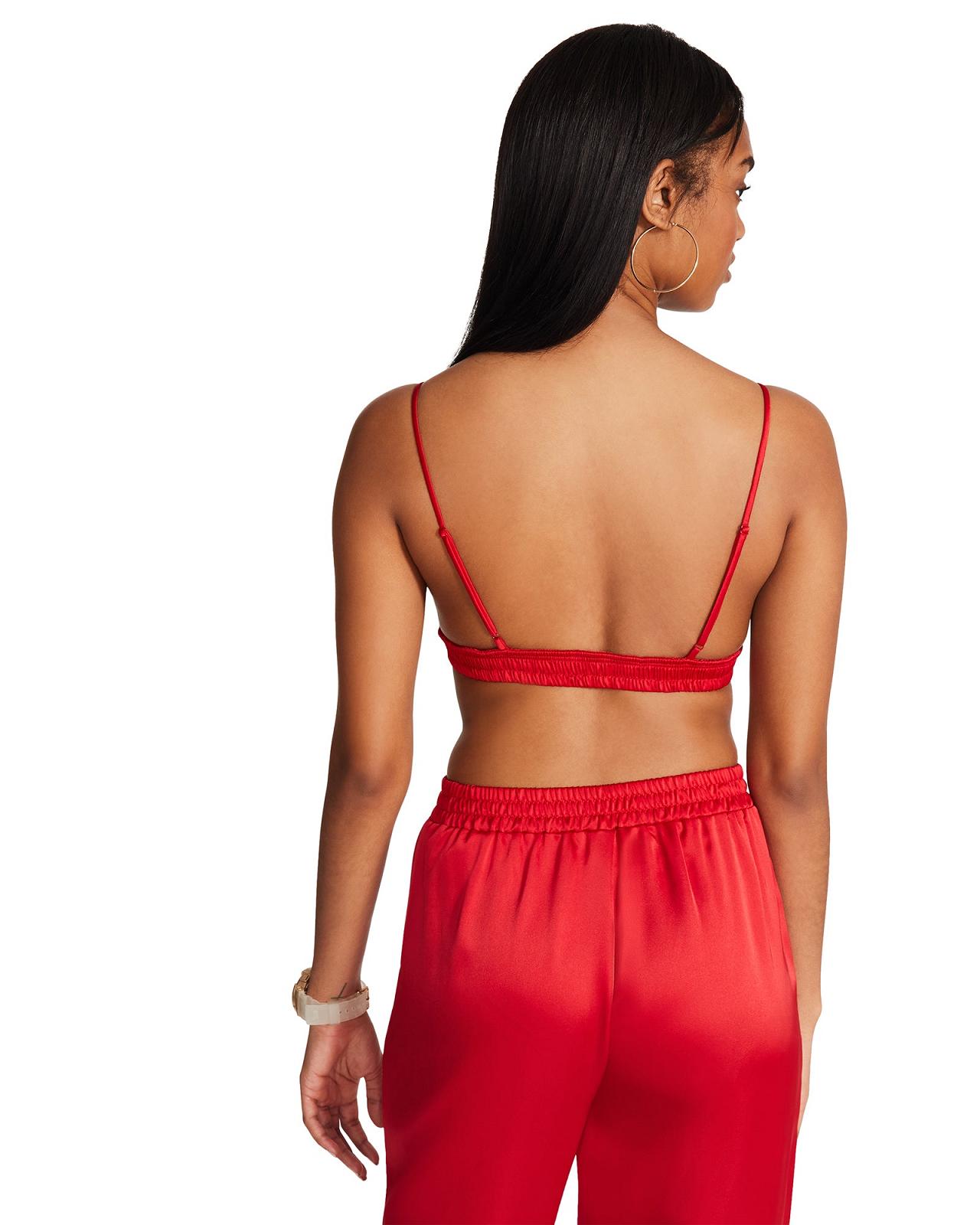 Steve Madden PEPPER BRA TOP Női Felsők Piros | 048IECASX