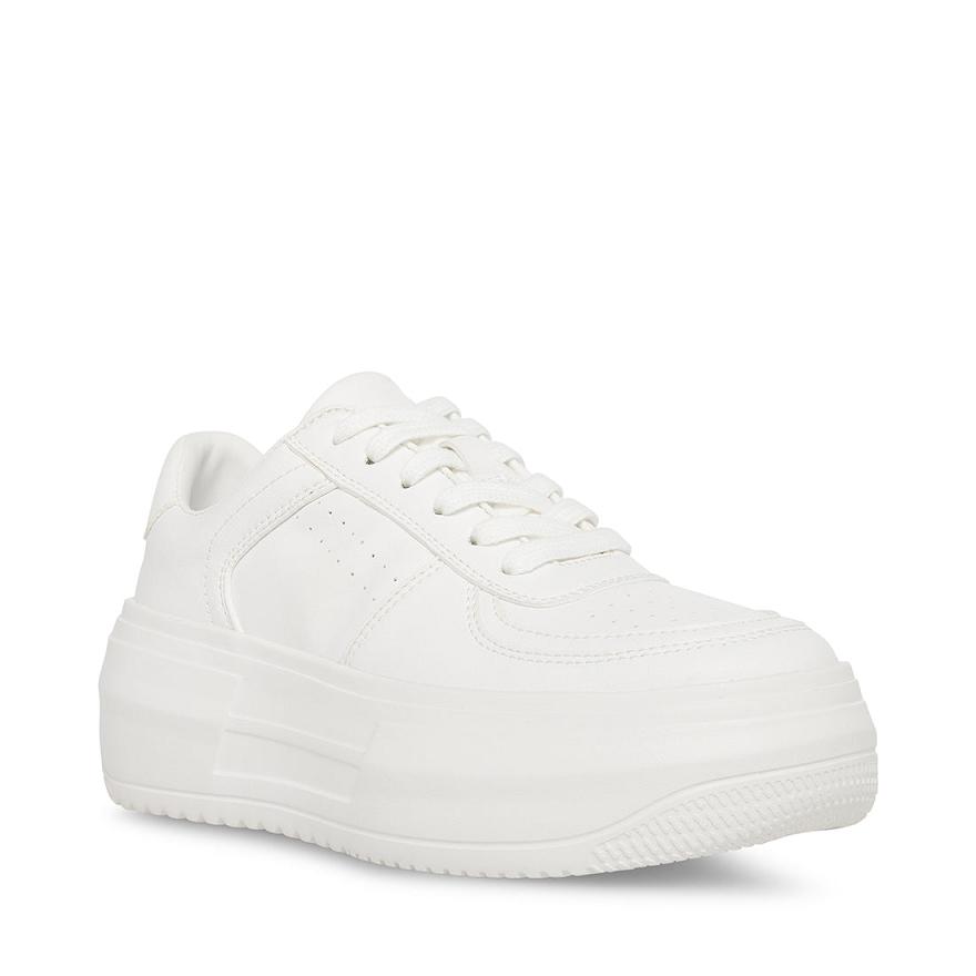 Steve Madden PERRIN Sneakers Női Sneaker Fehér | 963OQTGDF