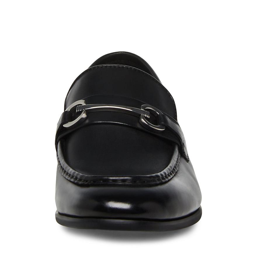 Steve Madden PHILIPPE Férfi Loafer Cipő Fekete | 930QFIPAN