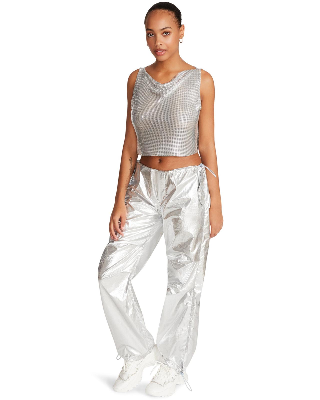 Steve Madden PIA PARACHUTE PANT Női Alsók Titán | 679OBGNML