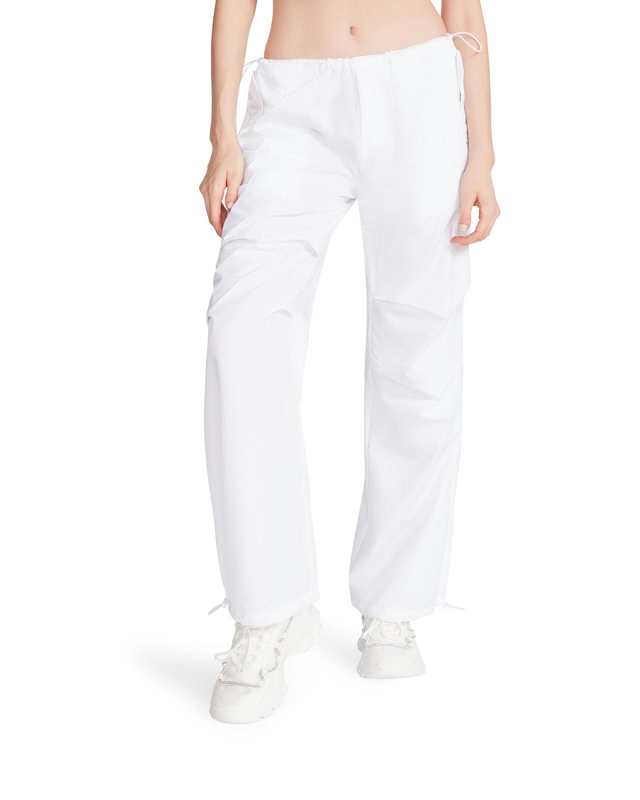 Steve Madden PIA PARACHUTE PANT Női Alsók Fehér | 751ZPLAJS