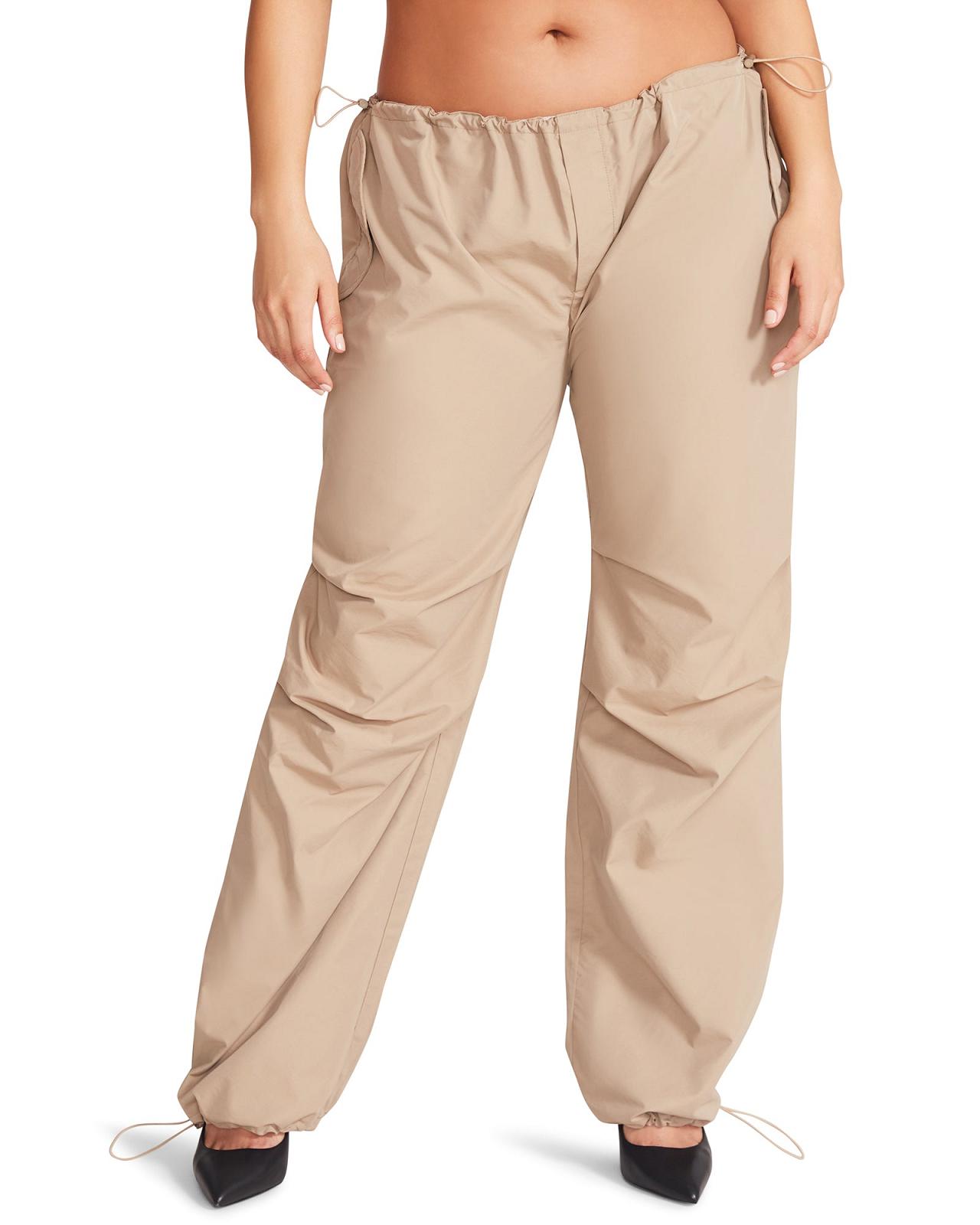 Steve Madden PIA PARACHUTE PANT Női Alsók Khaki | 973IOAHXD