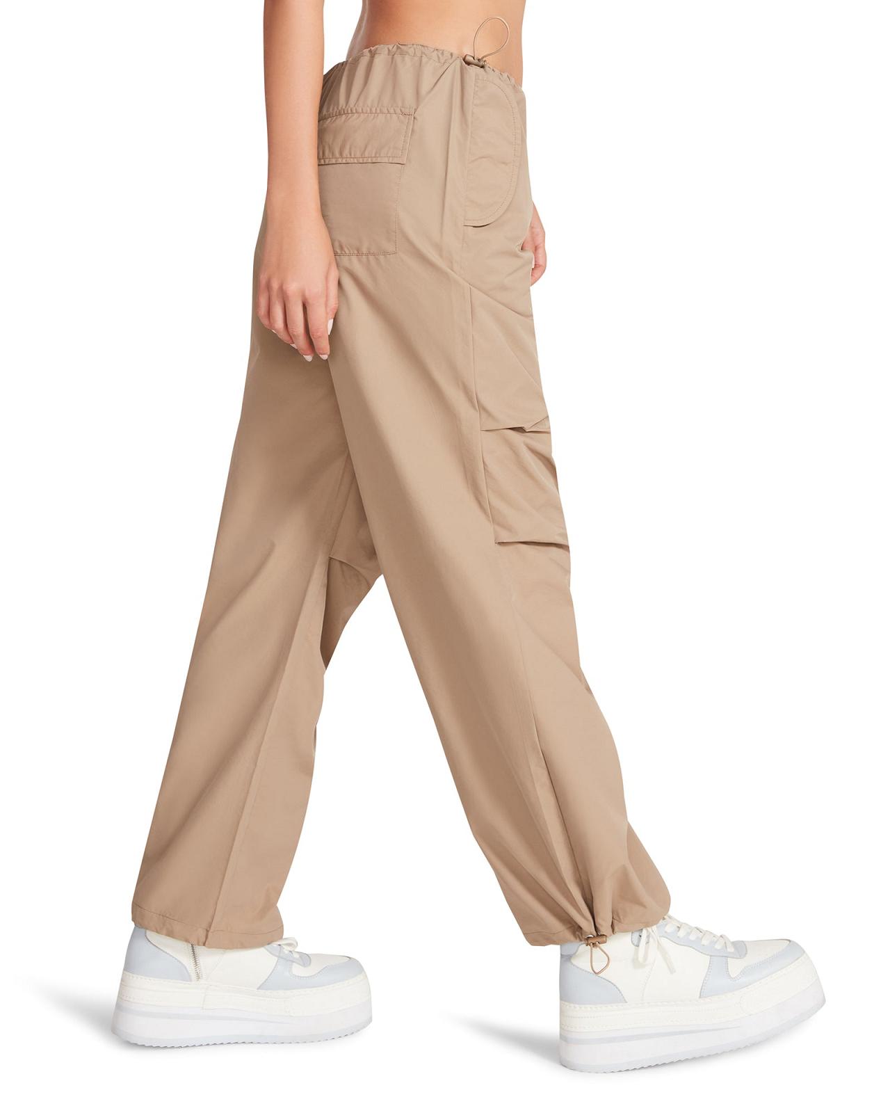 Steve Madden PIA PARACHUTE PANT Női Alsók Khaki | 973IOAHXD