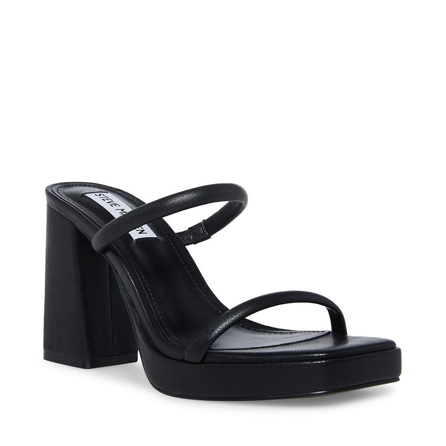 Steve Madden POLLY Női Platform Cipő Fekete | 582OBIHPU