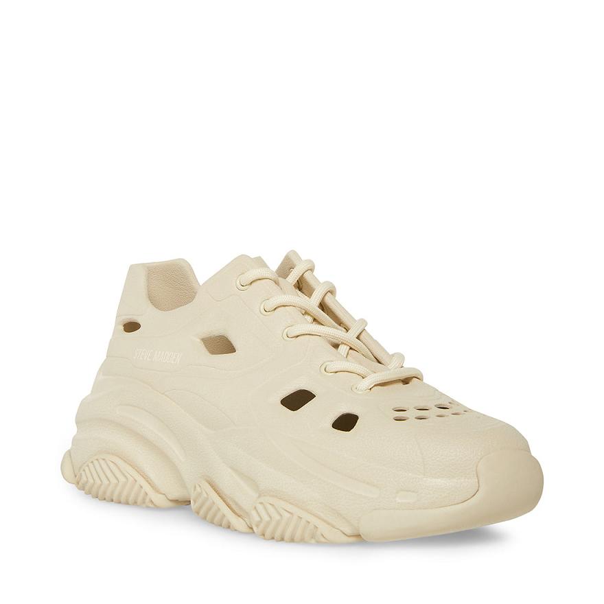 Steve Madden POSSESSIVE MARBLE Női Sneaker Bone | 593NRDVEU