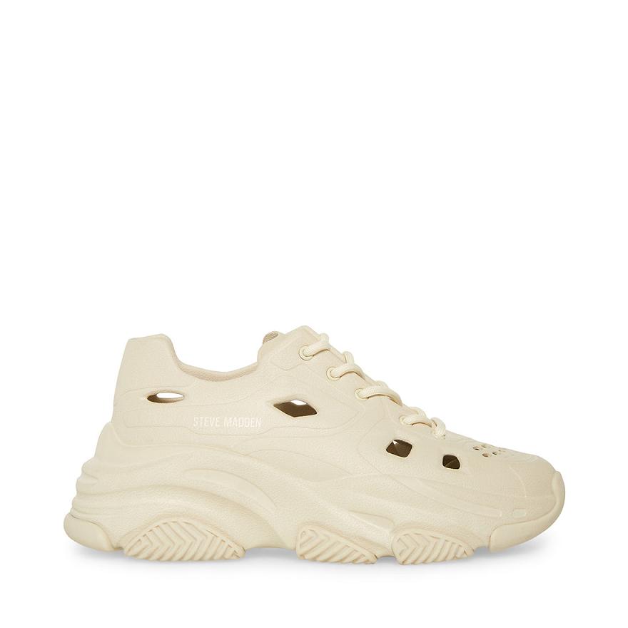 Steve Madden POSSESSIVE MARBLE Női Sneaker Bone | 593NRDVEU