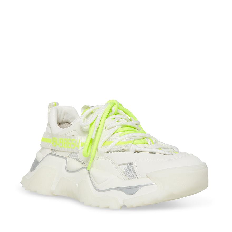 Steve Madden POWER Sneakers Női Sneaker Fehér | 316AZBNGO