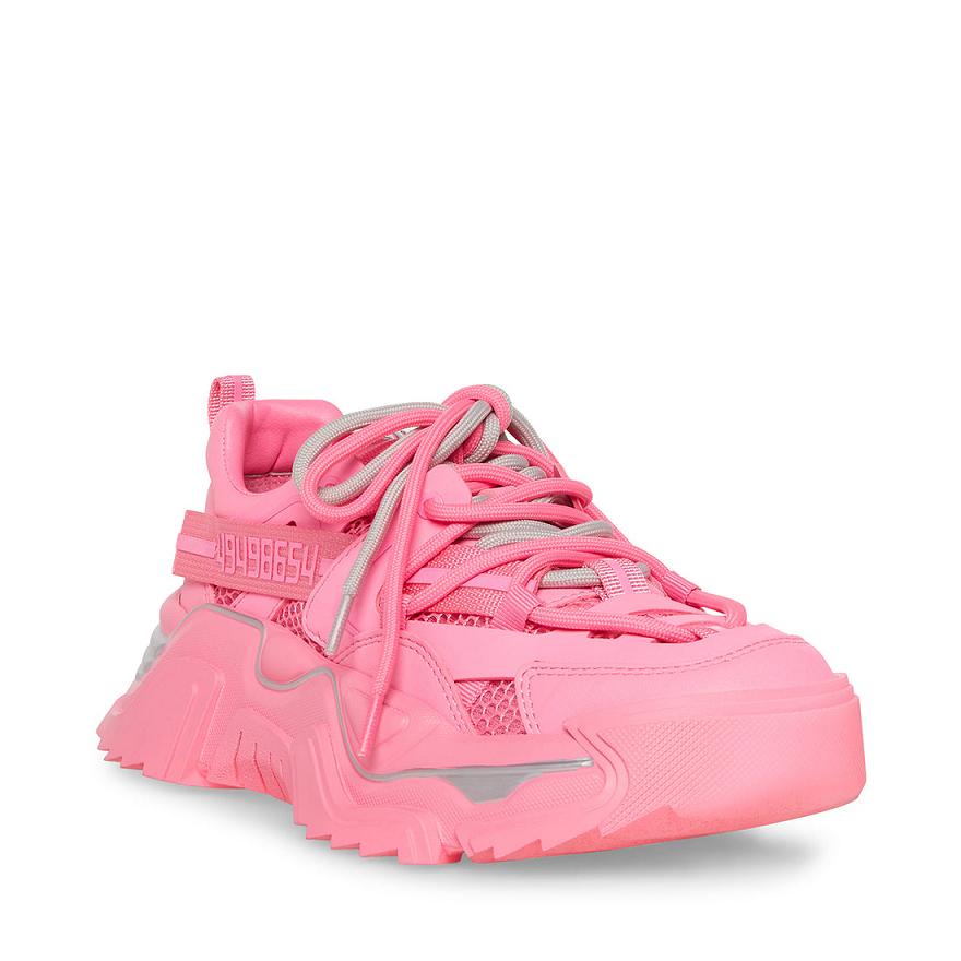 Steve Madden POWER Sneakers Női Sneaker Rózsaszín | 673WZTDXU