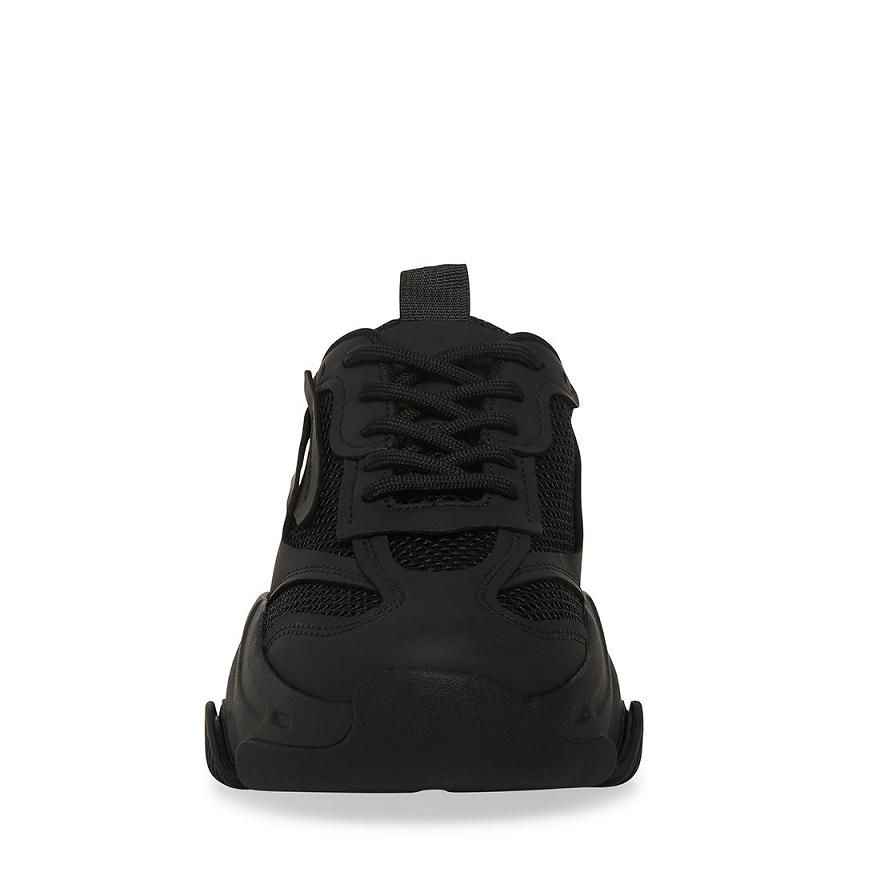 Steve Madden PROSPECT Sneakers Női Sneaker Fekete | 682HTXLNG