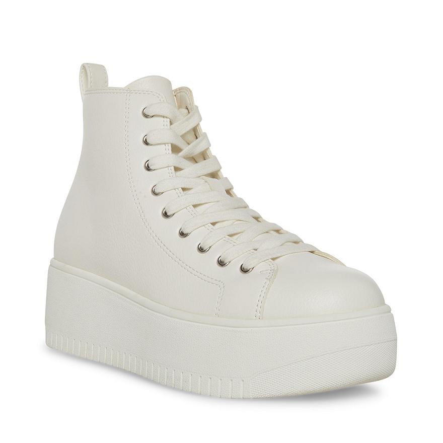 Steve Madden RAYLEE Sneakers Női Sneaker Fehér | 209GDIQYE