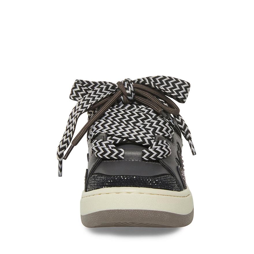 Steve Madden ROARING Sneakers Női Sneaker Fekete Színes | 012UBKFWM