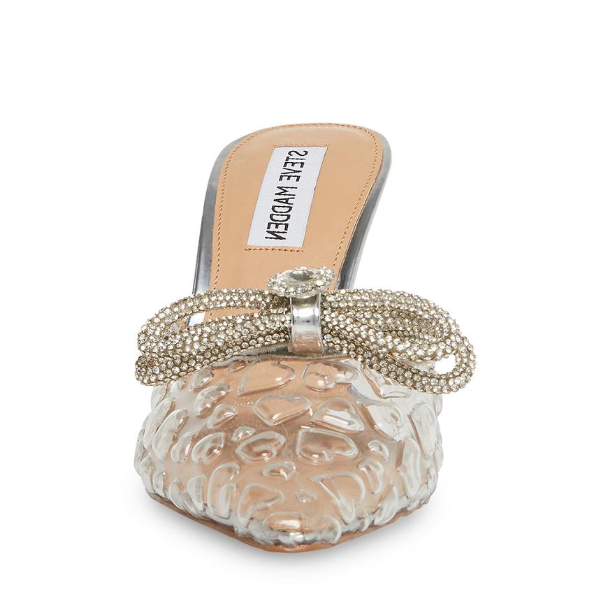 Steve Madden ROYAL Női Magassarkú Clear | 782YBOEDQ