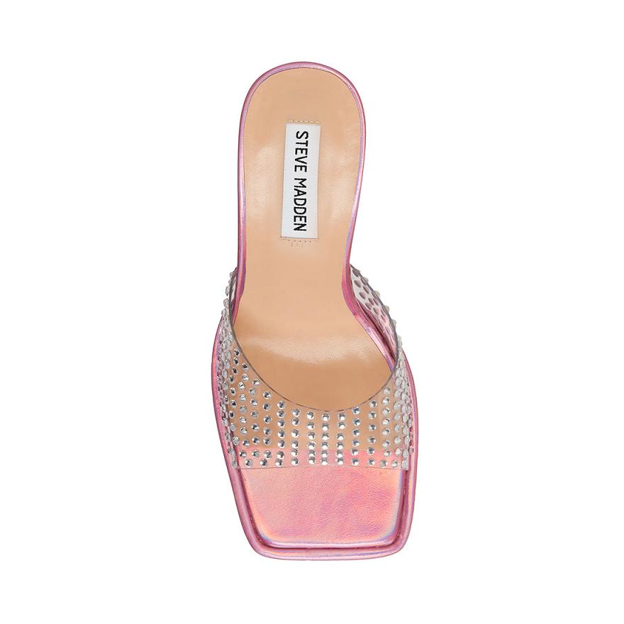 Steve Madden RUBY Női Mule Cipő Iridescent | 014NHUMGB