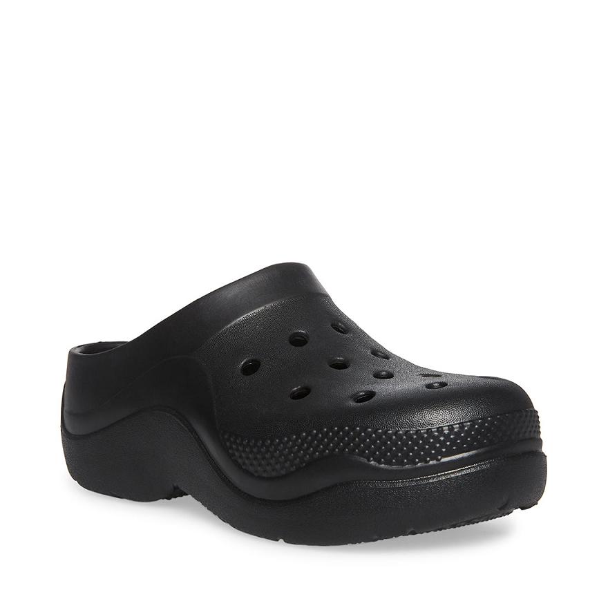 Steve Madden SCUFF Női Papucs Fekete | 291PHQZRB