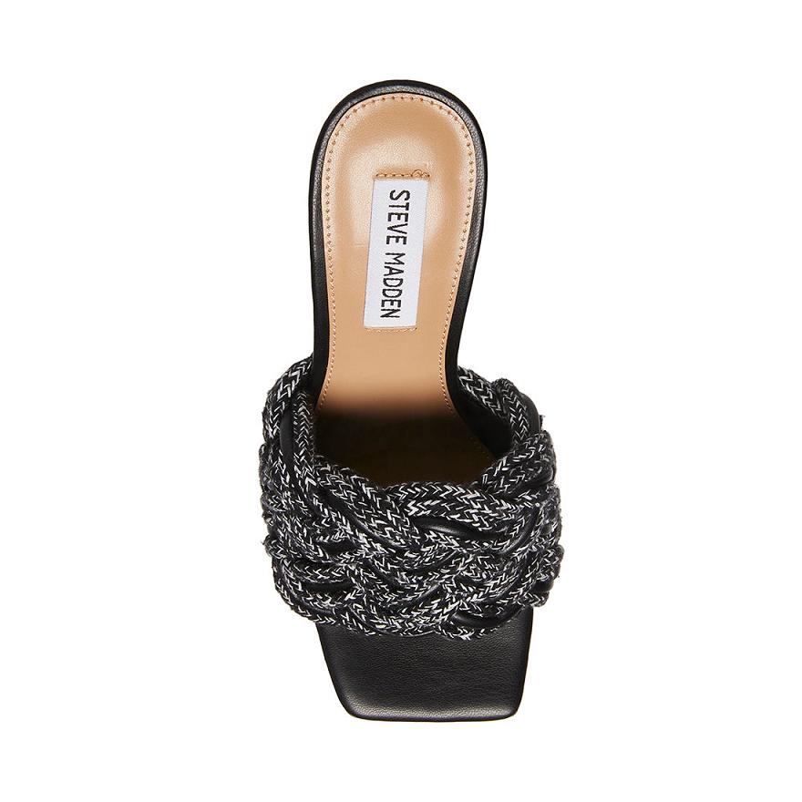 Steve Madden SERAPHINE Női Mule Cipő Fekete | 180RQTSJD