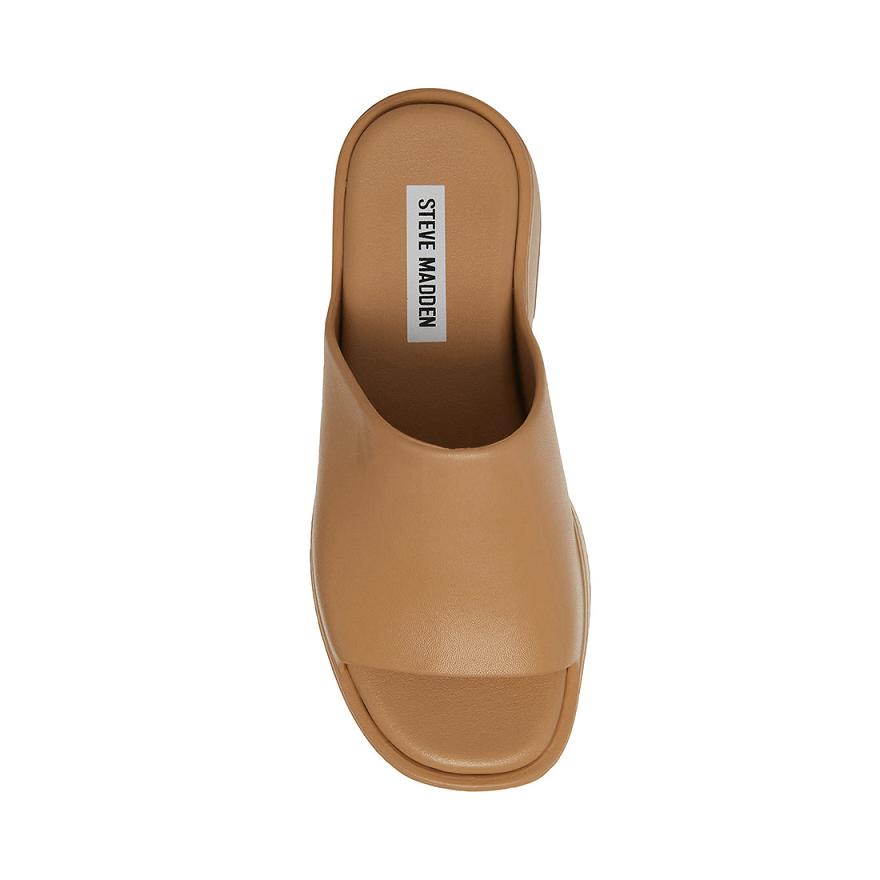 Steve Madden SLINKY-J Női Papucs Barna | 168DSQWBT