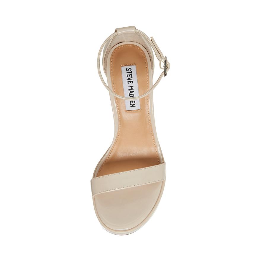 Steve Madden SUSAN Női Magassarkú Bone Patent | 907AODNLX