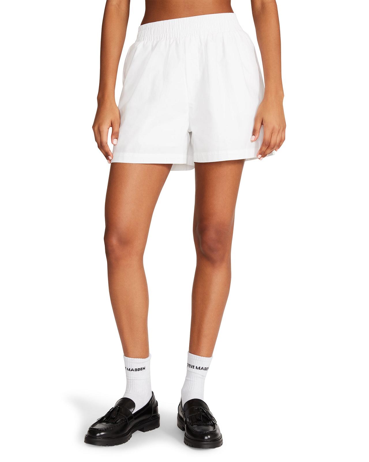 Steve Madden TISH SHORT Női Alsók Fehér | 679YWAGSB