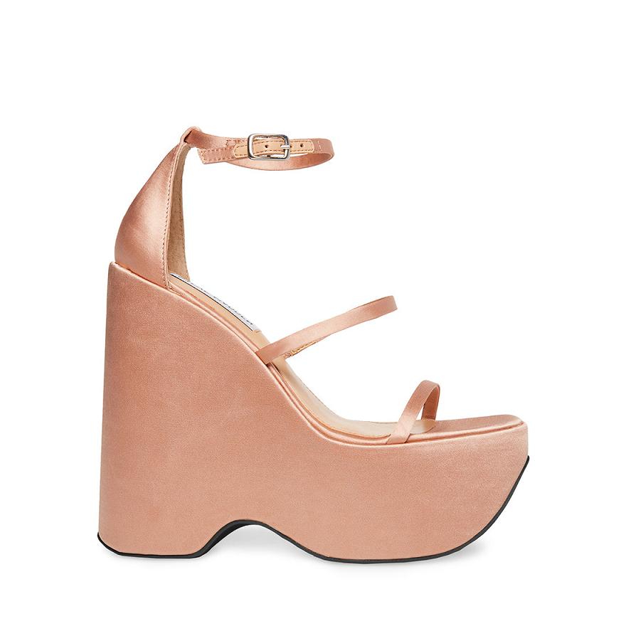 Steve Madden VARIA Női Szandál Blush | 147EDHXTR