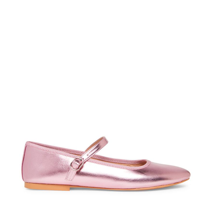 Steve Madden VIOLETTE Női Balerina Cipő Metal | 209CPXRAW