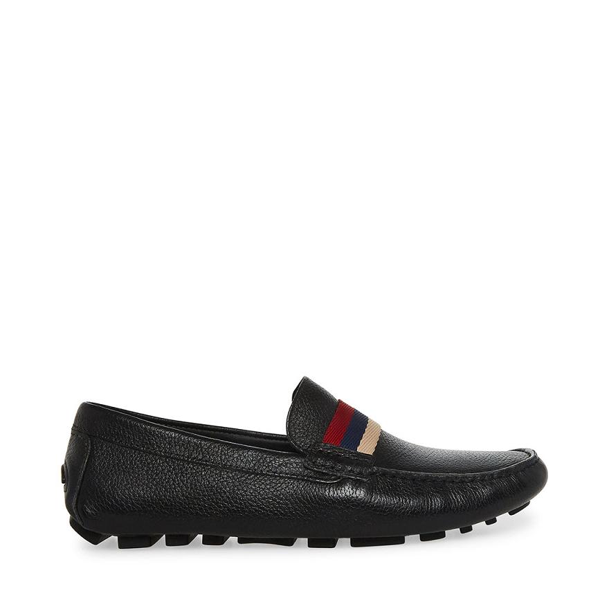 Steve Madden BAZ Férfi Loafer Cipő Fekete | 508UMWOLT