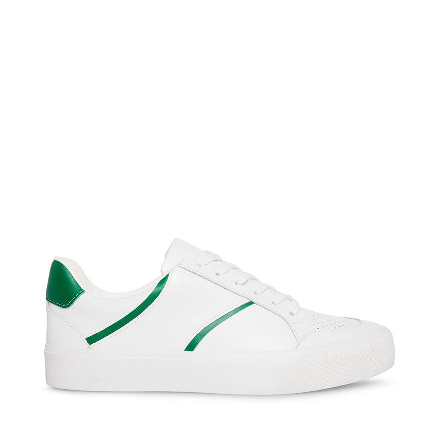 Steve Madden BRYANT Sneakers Női Sneaker Fehér Zöld | 576HIZGKC