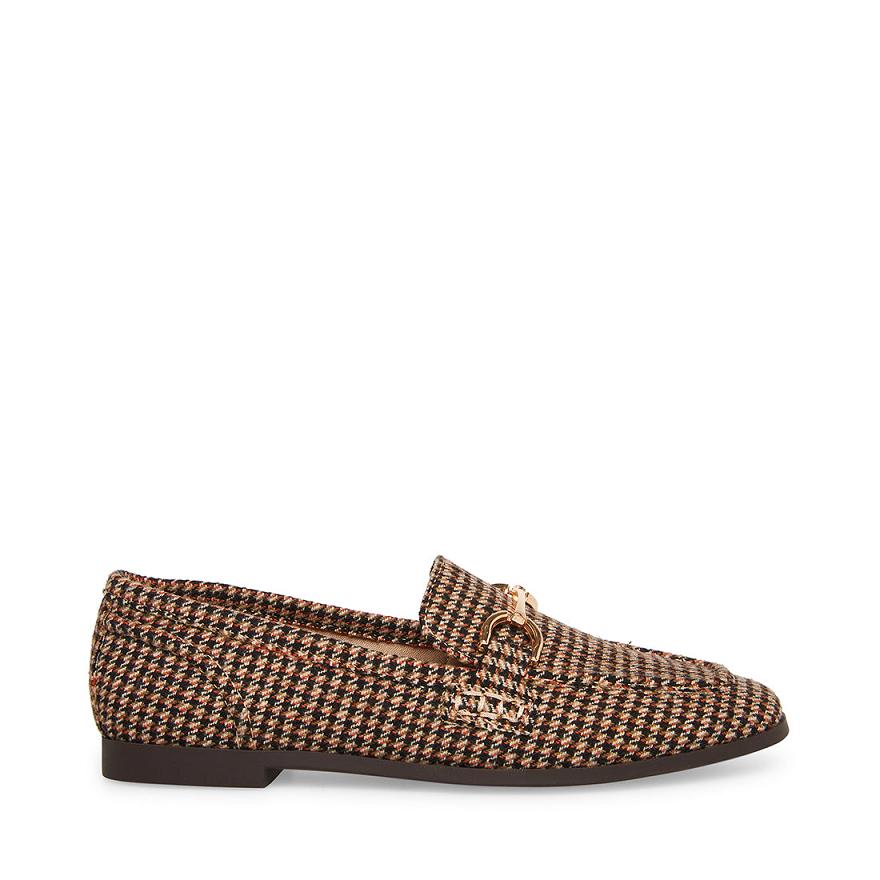 Steve Madden CARRINE Női Loafer Cipő Barna | 569UDREOQ