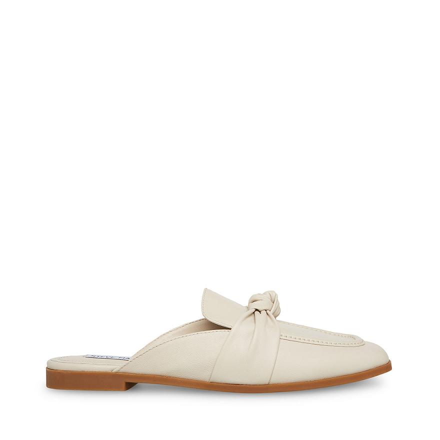 Steve Madden CHART Női Mule Cipő Bone | 694PHCZDS