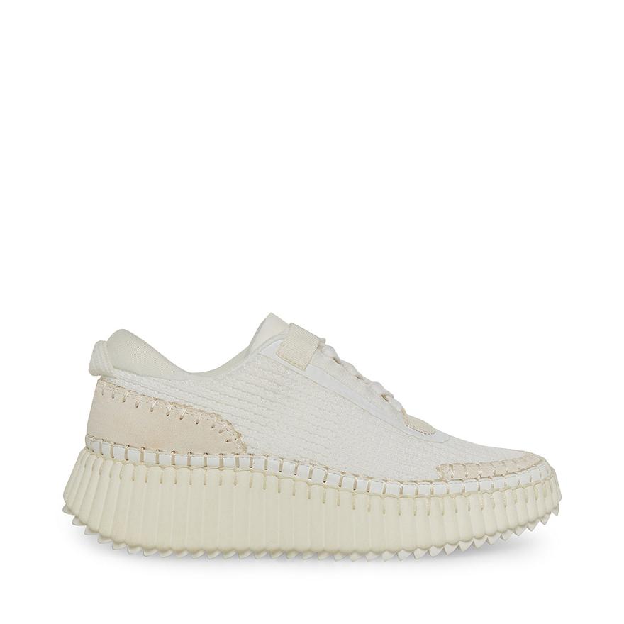 Steve Madden DAMON Sneakers Női Sneaker Fehér | 740VMJSZB