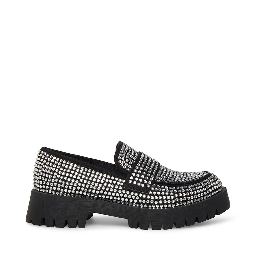 Steve Madden GIORGINA Női Loafer Cipő Szürke | 052BXICAE