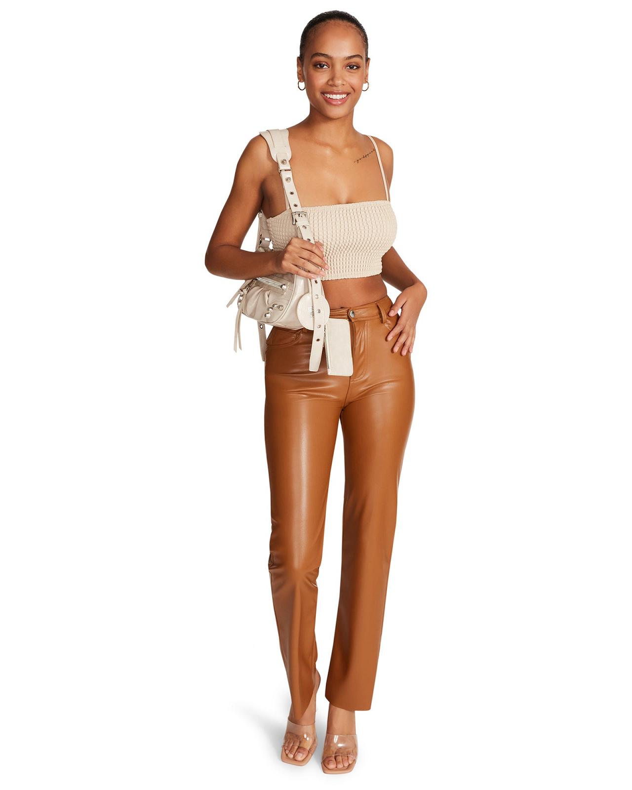 Steve Madden JOLIE PANT Női Alsók Caramel | 465MLWOZT