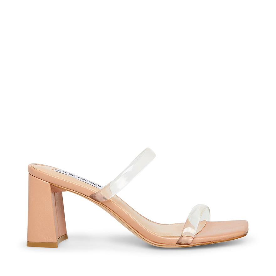 Steve Madden LILAH Női Mule Cipő Clear | 719YLPZHF