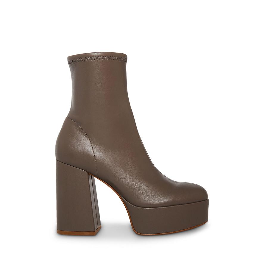 Steve Madden LILLY Női Bokacsizma Taupe | 208NWAJQH