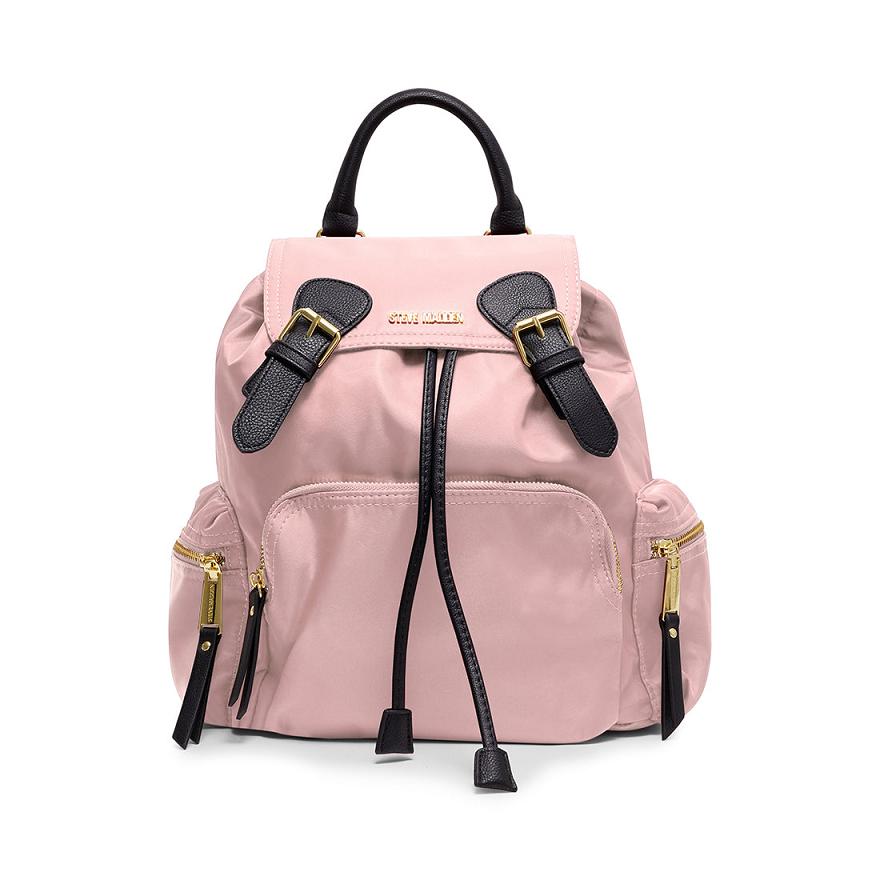 Steve Madden NYLON BACKPACK Női Hátizsák Blush | 768CWNRSJ