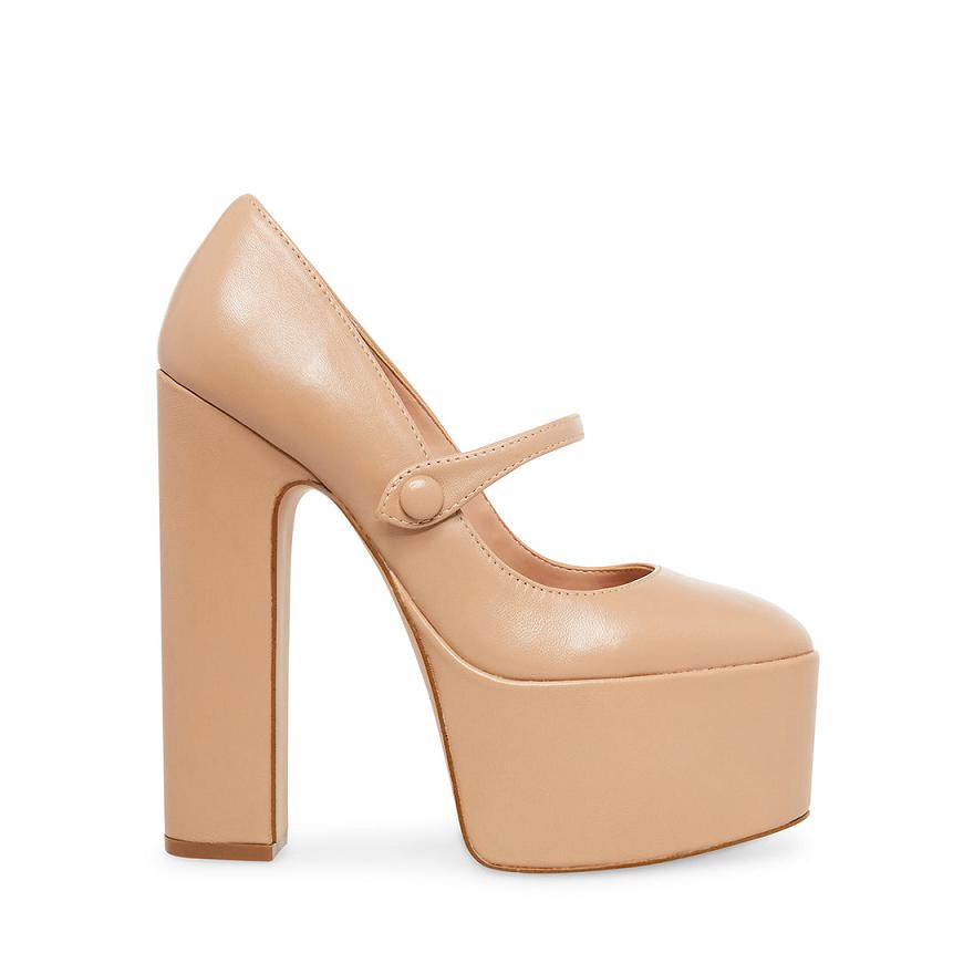 Steve Madden PRISILA Mary Jane Női Platform Cipő Blush | 278SUIMVT