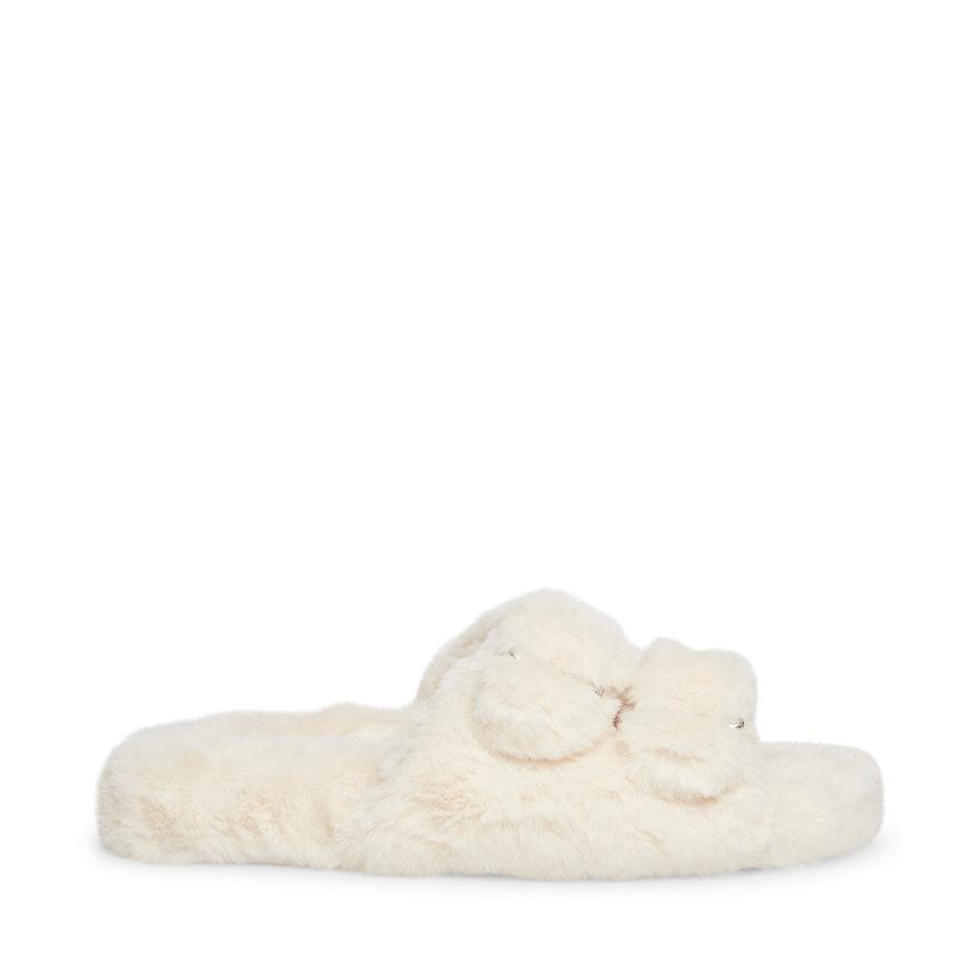 Steve Madden STAYCATION Női Papucs Bone | 098EFDROA